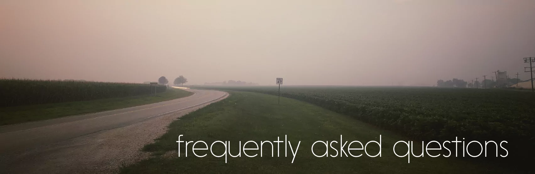 Header picture FAQ page